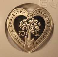10 zł 2012 WOŚP WIELKA ORKIESTRA ŚWIĄTECZNEJ POMOCY GCN PR70 - RZADKOŚĆ