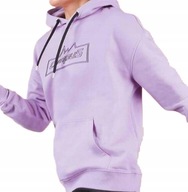 Bluza damska z kapturem Campus, fioletowy, bawełna, XL