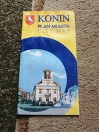 Konin stary plan miasta autobusy
