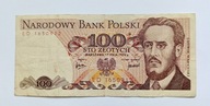 100 ZŁOTYCH 1976 seria ED 165...