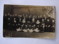 Łasin ,Nowe Miasto Lub./ Biskupiec - stare zdjęcie z 1921 księża, zakonnice