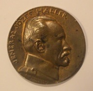 JENERAŁ JÓZEF HALLER - SYGNOWANY - Antoni Madeyski - MADEJSKI, Paryż 1919 r