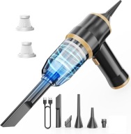 MINI ODKURZACZ SAMOCHODOWY BEZPRZEWODOWY 15000Pa 2w1