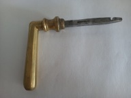 klamka mosiężna stara antyk