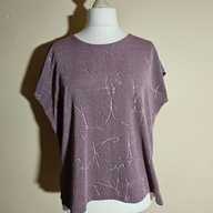 Bluzka/komplet rozm. ok. 52/54, czarny/brudny róż,13x@