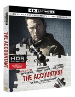 KSIĘGOWY The Accountant BEN AFFLECK [BLU-RAY 4K UHD + BLU-RAY] Lektor PL