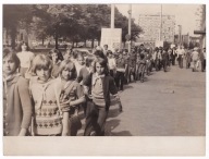 Szczecin Plac Żołnierza Polski Len kolonie letnie 1977r. FOTOS Duży Cieślak