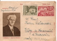 KRAKÓW -WIRY -karta Cp102 -obieg 1948 rok DASZYŃSKI