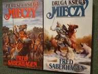 FRED SABERHAGEN PIERWSZA, DRUGA KSIĘGA MIECZY T.1-2 BDB-