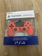 Pad do konsoli PS4 PS5 PC pomarańczowy