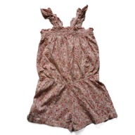 LINDEX kombinezon letni boho falbanki kwiatki 98/104 cm