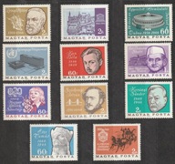 WĘGRY - POSTACIE - 1966 - CZYSTE **