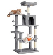 DRAPAK DLA KOTA DUŻY LEGOWISKO DOMEK HAMAK WIEŻA 143cm SOLIDNY XL