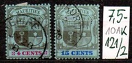 Mauritius 10A , nr 121/ 2 , komplet