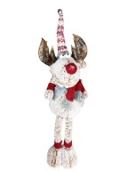 RENIFER ŚWIATECZNY SKRZAT FIGURKA TELESKOPOWE NOGI