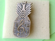 Oryg Odznaka- ODZNAKA HONOROWA ŚLĄSKI ZWIĄZEK CHÓRÓW I ORKIESTR- stopień I