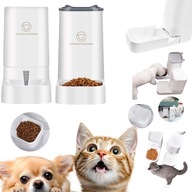 AUTOMATYCZNY DZOWNIK KARMY DLA ZWIERZAT DLA PSA KOTA PODAJNIK POJEMNIK DUZY