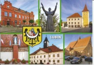 LUBIN-HERB WIDOK MIASTA