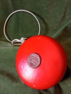 Duży Polski dzwonek alarmowy / sygnalizacyjny PRL 220 V