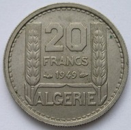 Algieria 20 franków 1949