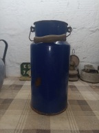 Stara bańka kanka na wodę kwiaty mleko do ogrodu loft design art dec 17