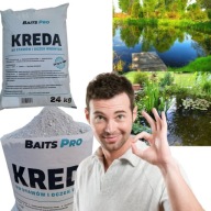 KREDA DO STAWU OCZEK WODNYCH BEZPIECZNA NATURALNA NORMUJE PH 24KG