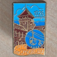 Odznaka PTTK Schronisko Na Szyndzielni 1026 m npm wer. Pomarańczowa
