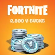 FORTNITE 2800 V-BUCKS | KARTA PODARUNKOWA