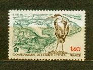FRANCJA** Ptaki, czapla siwa Mi 2272