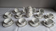 Bogucice – serwis kawowy 12 os. | złocenia | PRL | porcelana vintage