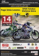 2015 UNIA LESZNO - FALUBAZ ZIELONA GÓRA