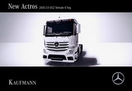 PROSPEKT MERCEDES-BENZ ACTROS 2645 LS 6x2 STREAM 4 SEG