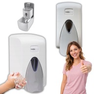 DOZOWNIK PODAJNIK MYDŁA W PŁYNIE 500ML NAŚCIENNY BIAŁY HIGI24 500 ml WC