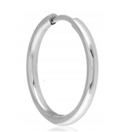 Kolczyk Kółko 8/10mm na Zatrzask stal chirurg 316