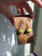 Kolczyki Stardew Valley - Junimo, mini - rękodzieło, stal