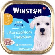 WINSTON Lekki pasztet karma mokra kurczak i indyk 150 g