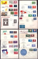 CEPT Europa FDC 1960 rocznik komplet