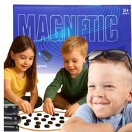 GRA MAGNETYCZNE KAMIENIE 30X STRATEGICZNA EDUKACYJNA GRA PLANSZOWA 30 SZTUK