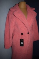 M-SARA Piękne futerko sztuczne nowe baranek z kieszeniami_44