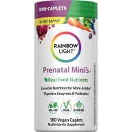 Minis Prenatal Multi + Prawdziwe Składniki Odżywcze, 180 Mini Tabletek