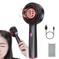 SZCZOTKA MASUJĄCA MASAŻER DO SKÓRY GŁOWY APLIKATOR WCIEREK BEZPRZEWODOWA