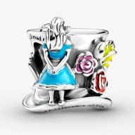 zawieszka charms alicja w krainie czarów herbatka