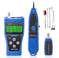 Tester Kabli Sieciowych LAN Miernik Do 1000 m RJ45 RJ11 BNC Wire Tracker