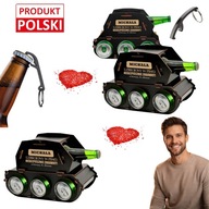 PREZENT NA WALENTYNKI CZOŁG NA ALKOHOL DLA NIEGO MĘŻA CHŁOPAKA Z GRAWEREM