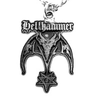 Wisior/ naszyjnik HELLHAMMER black/thrash