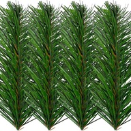 PREMIUM Sztuczne GAŁĄZKI choinka ŚWIERK stroik WIANEK na PROSTO 100szt 12cm