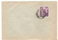 CZĘSTOCHOWA -GENERALNE GUBERNATORSTWO -koperta -stempel i znaczek