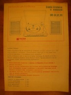 GWS-301 do 303 Gramofon Instrukcja Obsługi Fonica