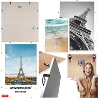 ANTYRAMA B2 50x70 CM – BIAŁE BRZEGI, RAMKA NA PLAKAT, PUZZLE I ZDJĘCIA