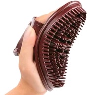 SZCZOTKA MASAŻER DO CIAŁA RĘCZNE SILIKONOWE NARZĘDZIE DO MASAŻU SKROBANIA